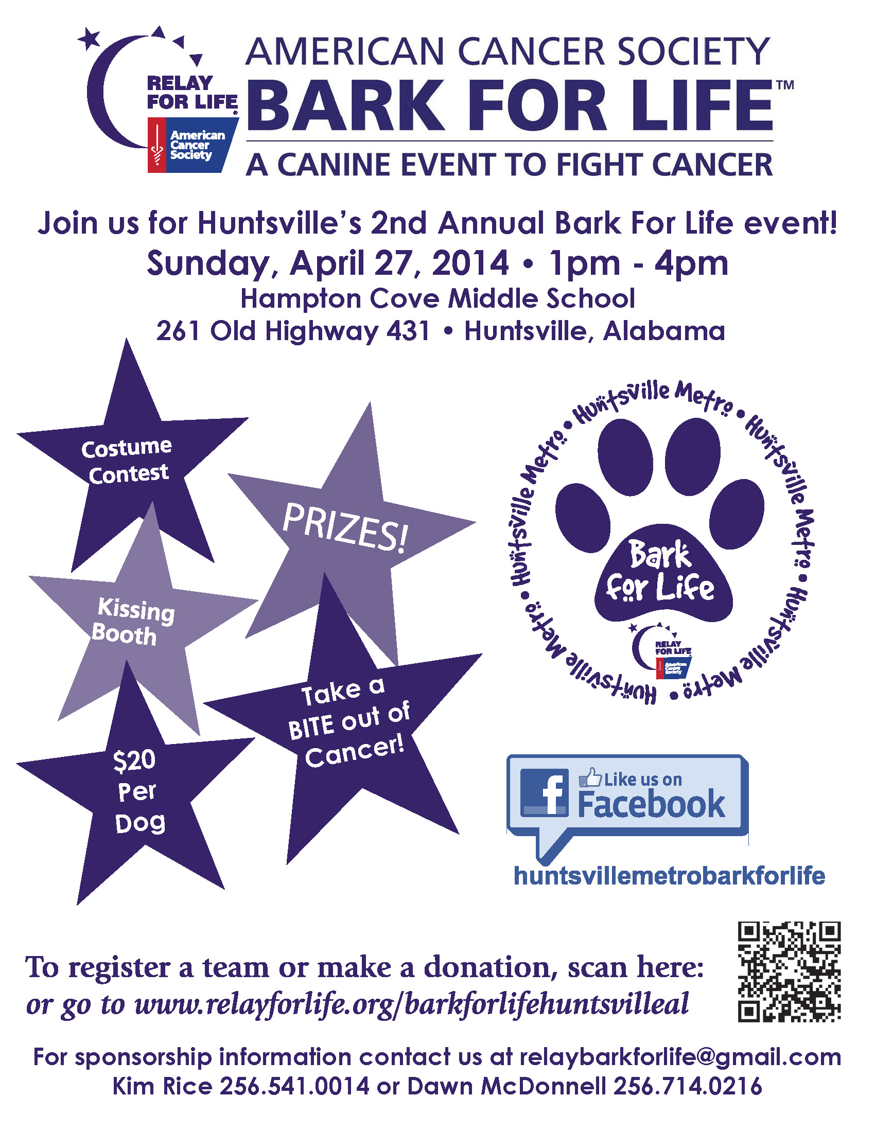 Bark For Life of Huntsville The American Cancer Society