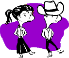 Cowboy dancers